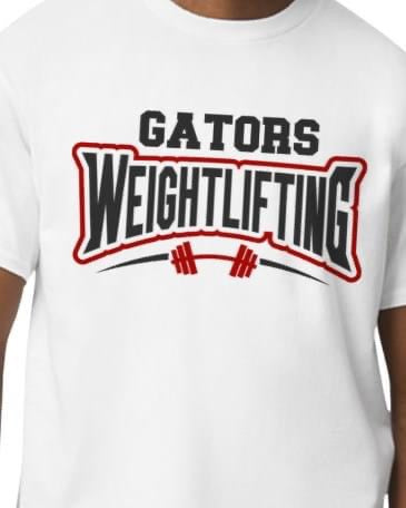 GATORS WEIGHTLIFTING TEE