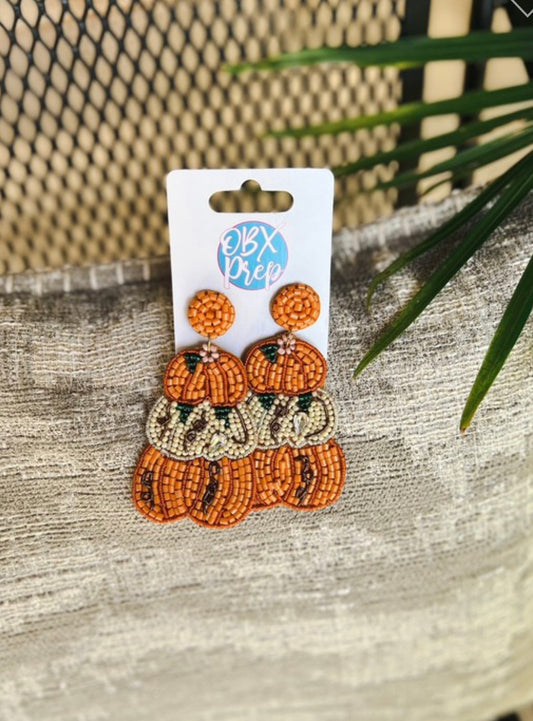 Pumpkin Earrings