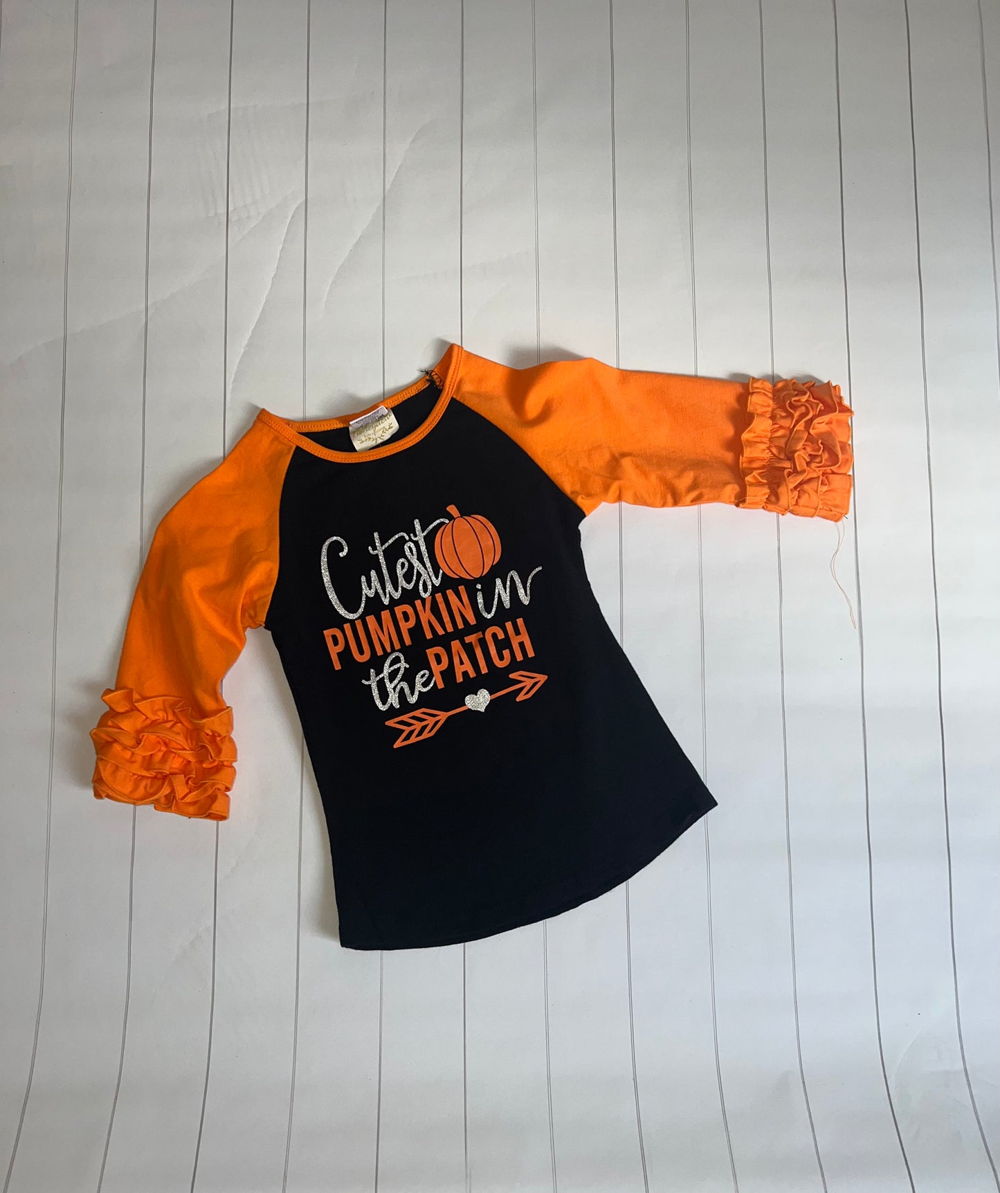 Cutest Pumpkin Ruffle Top