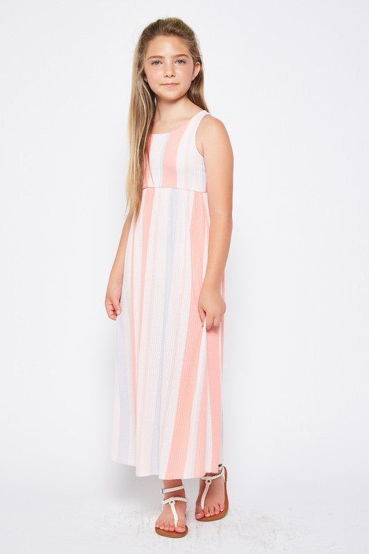 Waffle Stripe Maxi