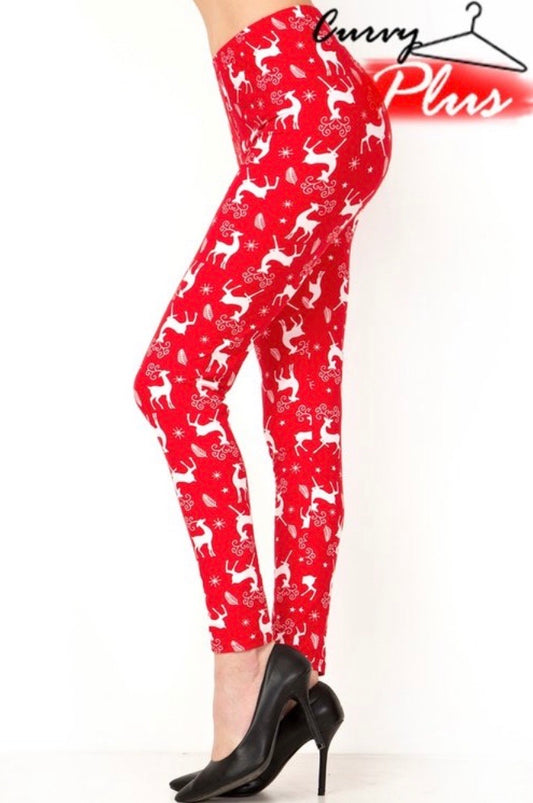 Reindeer Leggings