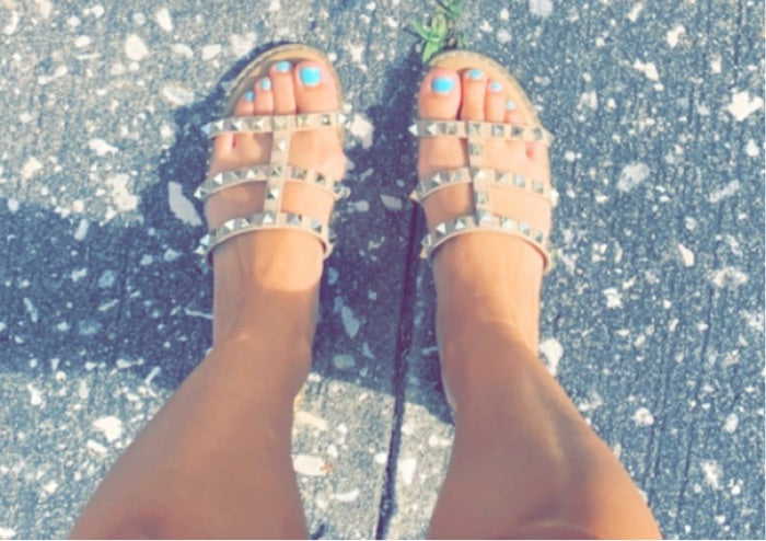 Rachel Studded Sandals